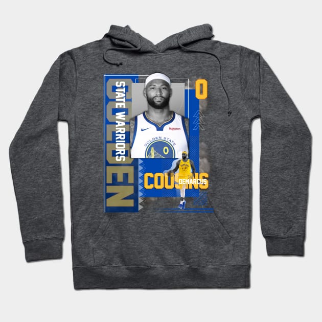 Golden State Warriors DeMarcus Cousins 0 Hoodie by today.i.am.sad